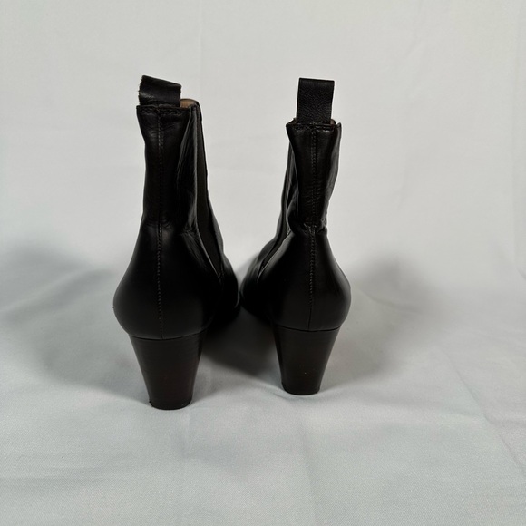 Michael Kors Italy Brown Leather Slip On Ankle Boots Womens Size 8 1/2 - Picture 6 of 9